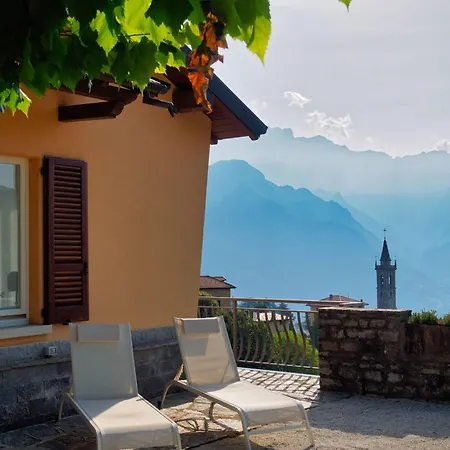 בית נופש Panoramic Lakeview House Bellagio Civenna