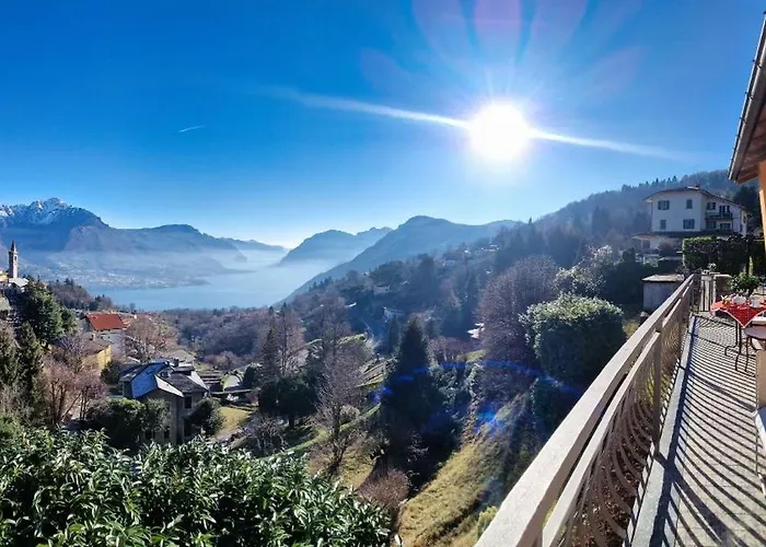 Panoramic Lakeview House Bellagio Tatil Evi