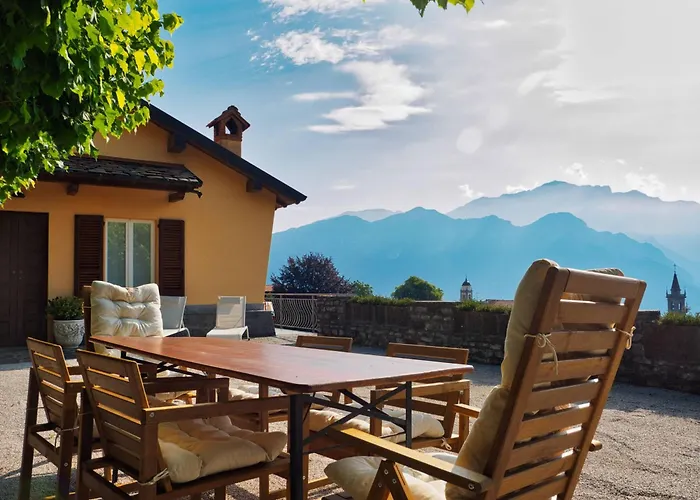 Tatil Evi Panoramic Lakeview House Bellagio Civenna