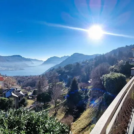 Panoramic Lakeview House Bellagio Tatil Evi